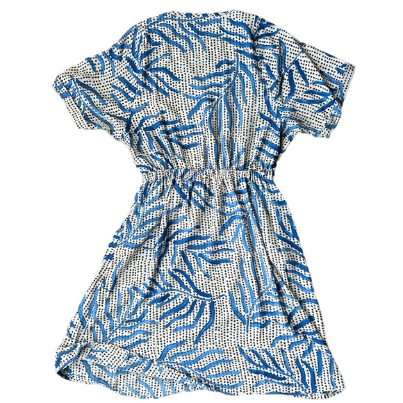 NIC+ZOE Blue and White Midi Dress - Picture 4 of 14